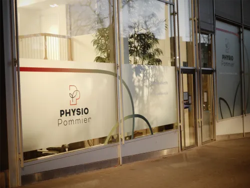 Façade extérieure du cabinet Physio Pommier au Grand-Saconnex